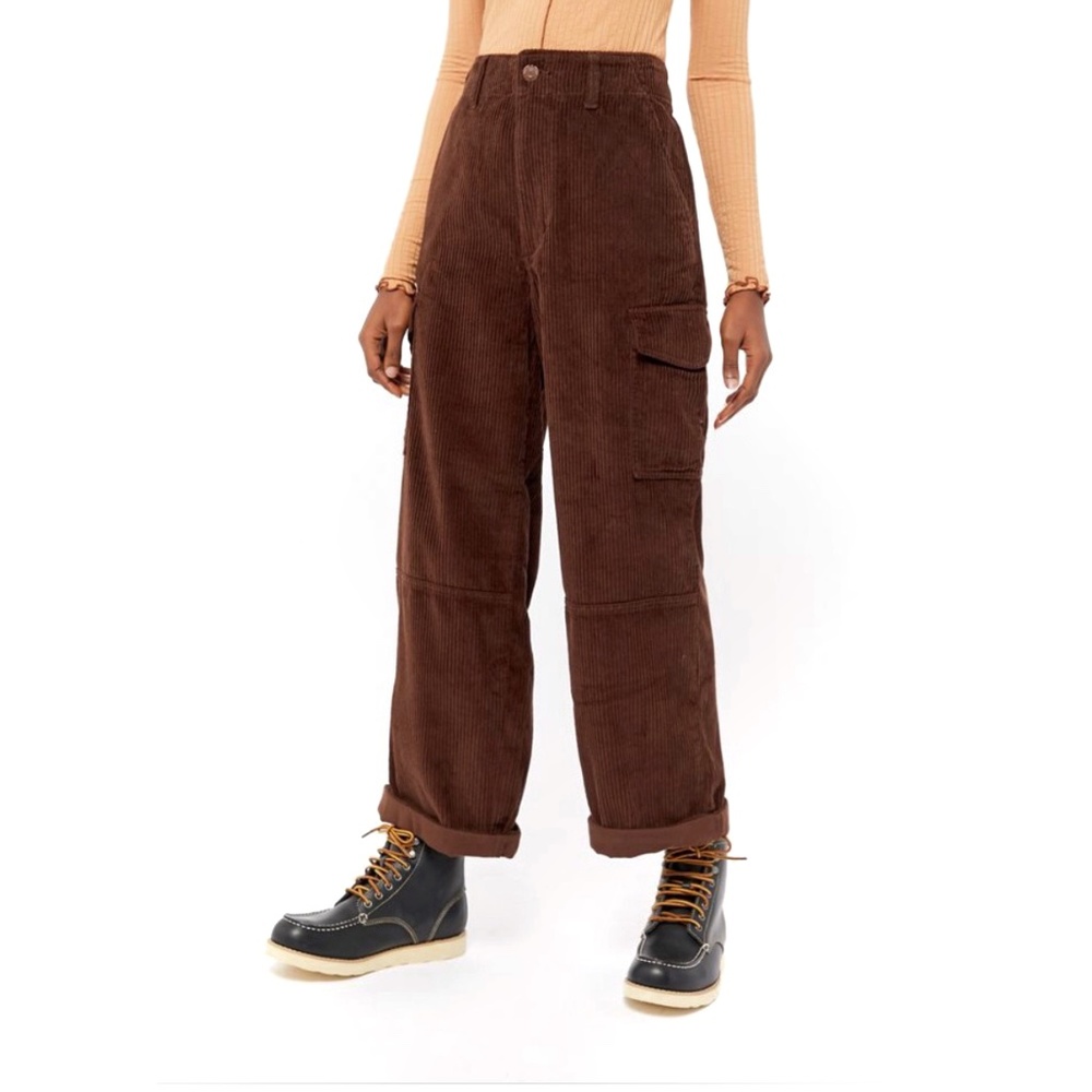 BDG Prescott Corduroy High-Waisted Cargo Pant